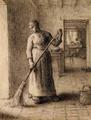 [Woman Sweeping Her Home]