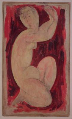 [Modigliani - Red Caryatid] 