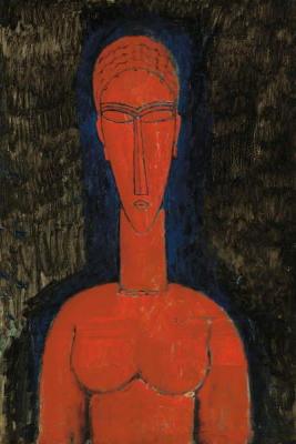 [Modigliani - Red Bust, Caryatid] 