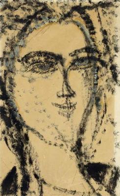 [Modigliani - Head of a Woman, 1915] 