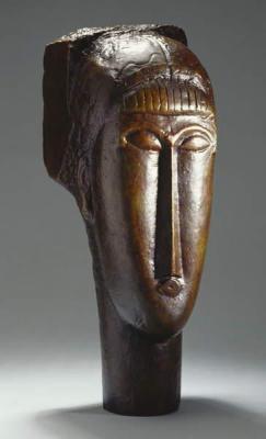 [Modigliani - Head of a Woman with a Fringe] 