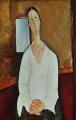 [Madame Zborowska with Clasped Hands]