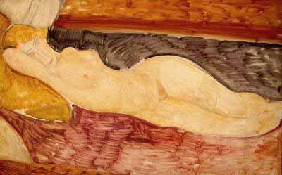 [Modigliani - Reclining Nude, 1918] 