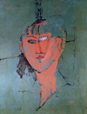 [Modigliani - The Red Head, 1915] 