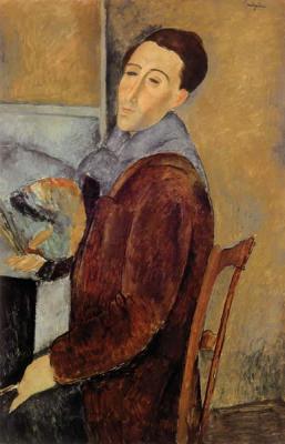 [Modigliani - Self Portrait, 1919] 