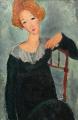 [Woman with Red Hair]