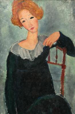 [Modigliani - Woman with Red Hair] 