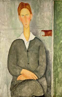 [Modigliani - Young Boy with Red Hair] 