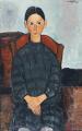[A Young Girl with a Black Apron]