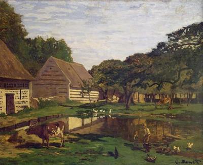 [Monet - A Farmyard in Normandy] 