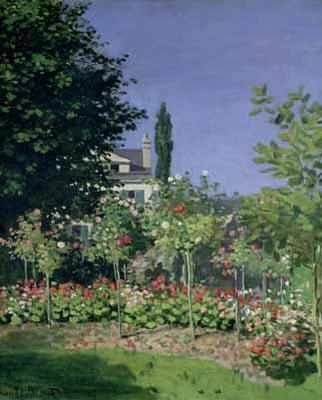 [Monet - Flowering Garden at Sainte-Adresse] 