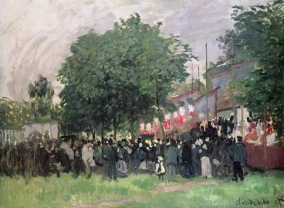 [Monet - Fourteenth of July, Bastille Day] 