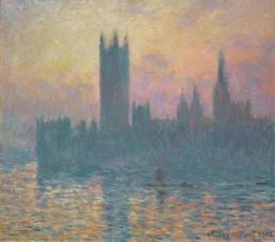 [Monet - The Houses of Parliament, Sunset, 1903] 