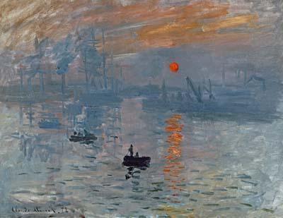 [Monet - Impression: Sunrise] 