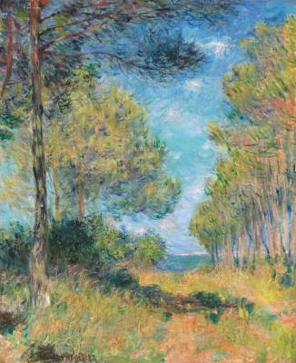 [Monet - Pine Tree Path at Varengeville] 