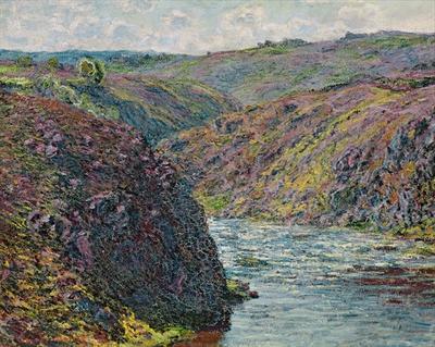 [Monet - Ravines of the Creuse at the End of the Day] 