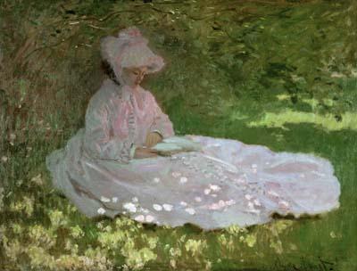 [Monet - The Reader, Springtime] 