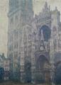 [Rouen Cathedral, West Portal, Grey Weather]