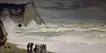 [Rough Sea at Etretat]
