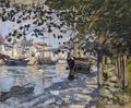 [Seine at Rouen, 1872]