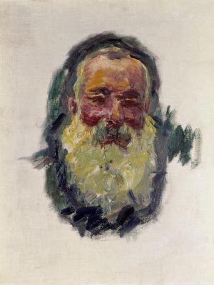 [Monet - Self Portrait, 1917] 