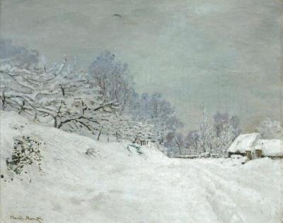 [Monet - Snow near Honfleur] 
