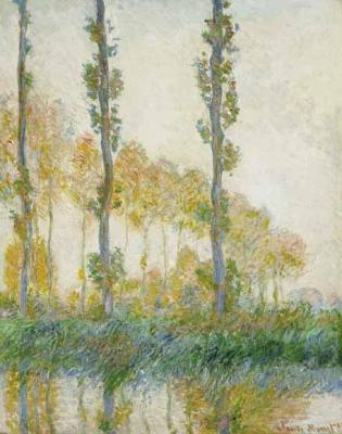 [Monet - The Three Trees, Autumn] 