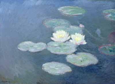 [Monet - Waterlilies, Evening] 
