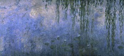 [Monet - Waterlilies: Morning, Weeping Willows, Middle] 