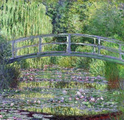 [Monet - Waterlily Pond: Green Harmony] 