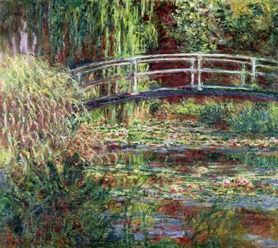 [Monet - Waterlily Pond: Pink Harmony] 