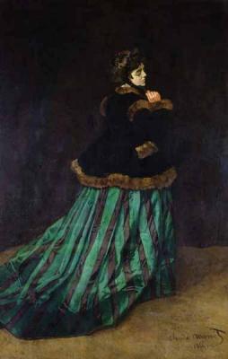 [Monet - Woman in the Green Dress] 