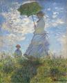 [Woman with a Parasol, Madame Monet and Her Son]