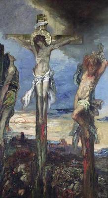 [Moreau - Christ between the Two Thieves] 
