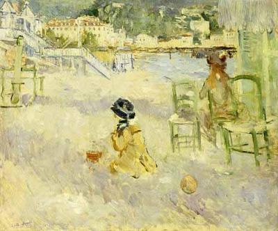 [Morisot - The Beach at Nice] 