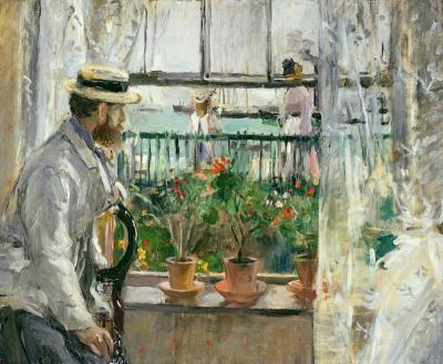 [Morisot - Eugene Manet on the Isle of Wight] 