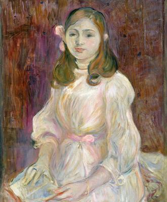 [Morisot - Portrait of Julie Manet Holding a Book] 
