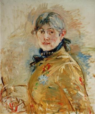 [Morisot - Self Portrait, 1885] 