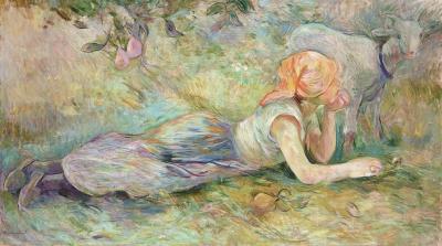 [Morisot - Shepherdess Resting] 