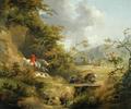 [Foxhunting in Hilly Country]