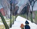 [Avenue in Snow Storm]