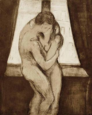 [Munch - The Kiss, 1895] 