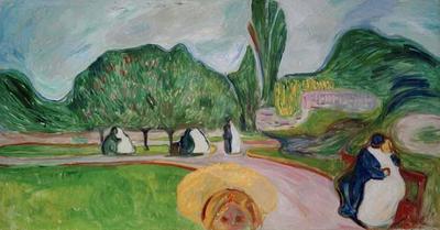 [Munch - Lovers in the Park] 