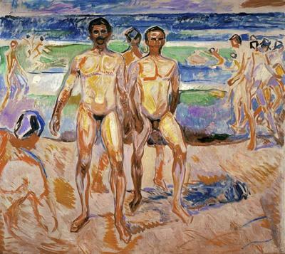 [Munch - Men Bathing] 