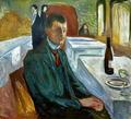 [Self Portrait with a Bottle of Wine]