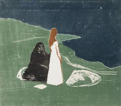 [Munch - Women at the Seashore] 