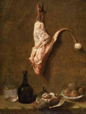 [Oudry - Still Life with a Leg of Veal] 