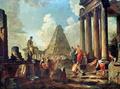 [Alexander the Great before the Tomb of Achilles]