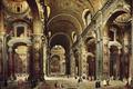 [Cardinal Melchior de Polignac Visiting St Peter's in Rome]