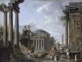 [Landscape with Roman Ruins]